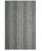 Safavieh Courtyard Light Gray and Teal 5'3" x 7'7" Sisal Weave Area Rug